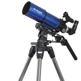 Meade Infinity 80 mm refraktorteleskop (idealiskt för dag och natt!)